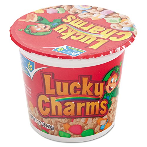 Lucky Charms Breakfast Cereal 6 Pack Of 1.7 Oz. Cups