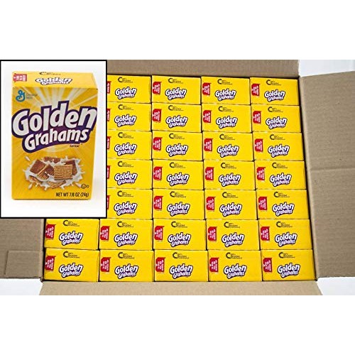 General Mills Golden Graham Cereal, 0.88-Ounce Single Packs Pac