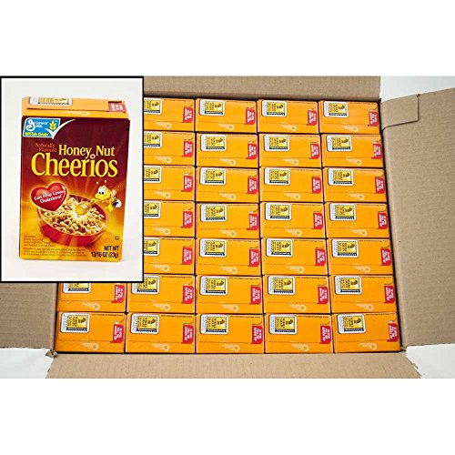 General Mills Honey Nut Cheerios Cereal, Single Pack, 0.81 Ounce