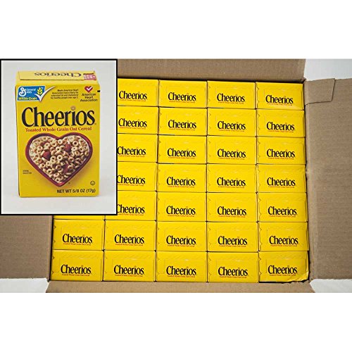 General Mills Cheerios Cereal, 0.63 Ounce, Single Pack - Toasted