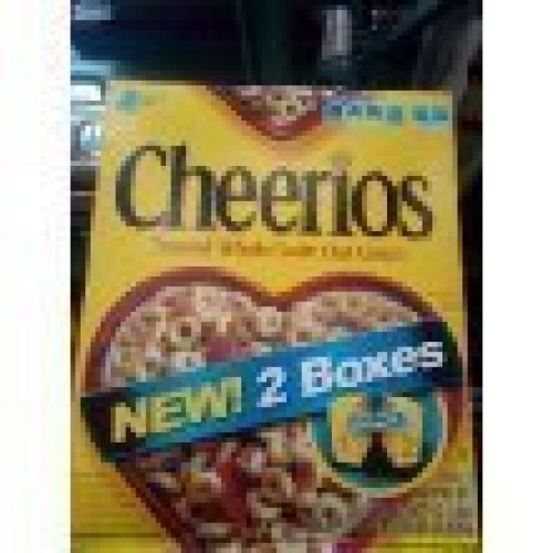 Cheerios Toasted Whole Grain Oat Cereal 2 Boxes Net Wt 40.7Oz