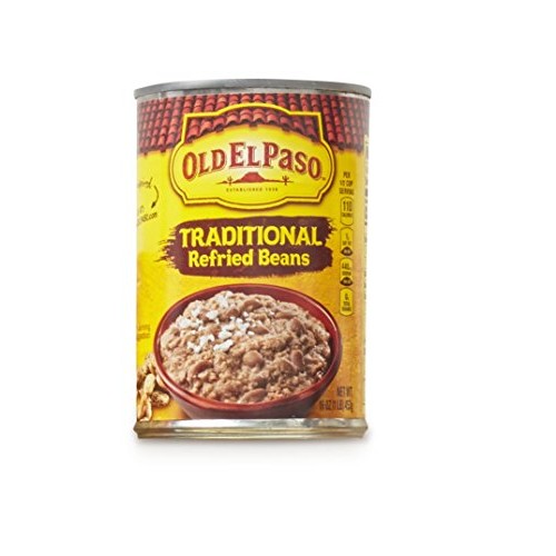 Old El Paso Refried Beans, Traditional 16 Oz Pack Of 6