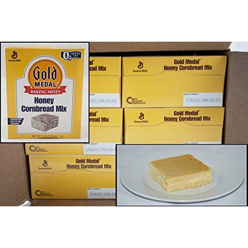 Gold Medal Honey Cornbread Mix 6 Case 5 Pound