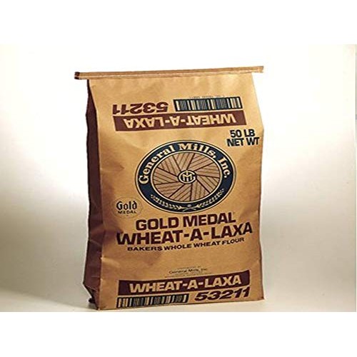 Wheat A Laxa Coarse Ground Untreated Whole Wheat Flour, 50 Pound