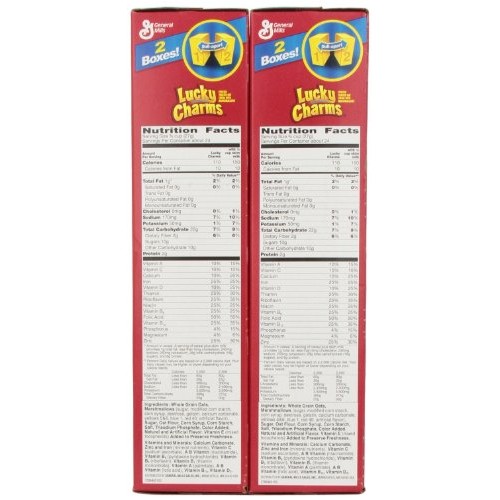 General Mills Cereal, Lucky Charms, 46 Ounce