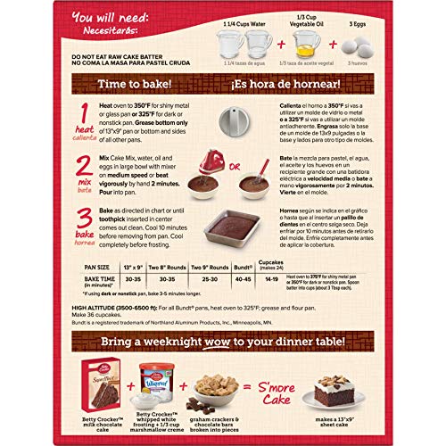 Betty Crocker TWO 2 Super Moist Cake & TWO 2 Rich & Creamy F...