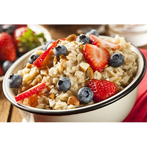 Bulk Organic Non-GMO Kosher Quick Oats, 3 Lb. Bag For Breakfast,...