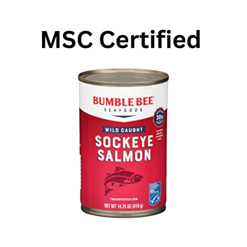 Bumble Bee Wild Caught Sockeye Salmon | Pack Of 3 | 14.75 Oz Per...