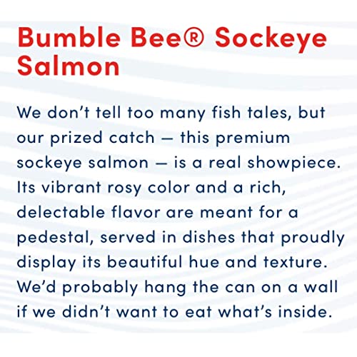 Bumble Bee Wild Caught Sockeye Salmon | Pack Of 3 | 14.75 Oz Per...