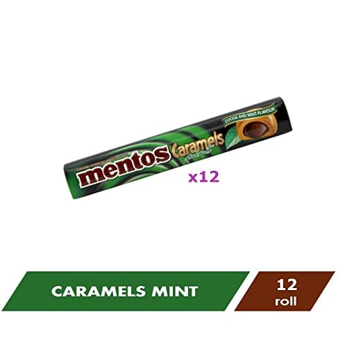 Caramel Mint Candy Roll Chewy - Party Travel Non Melting Smooth ...