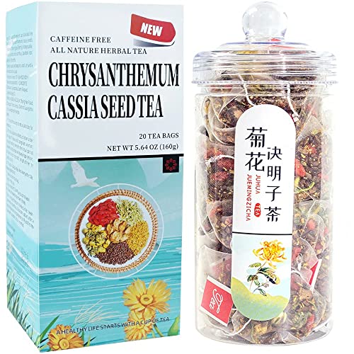 Chrysanthemum Cassia Seeds Tea Bags160g, 8gX20Bags, Honeysuckl...