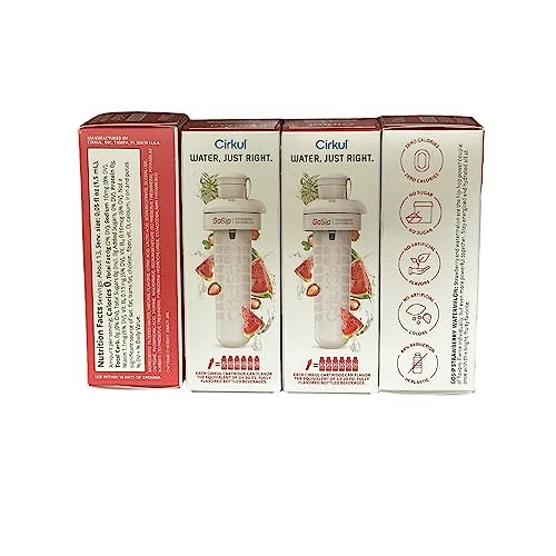 Cirkul GoSip Strawberry Watermelon Flavor Cartidge 4 Pack