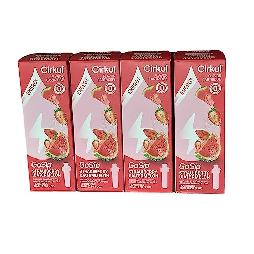 Cirkul GoSip Strawberry Watermelon Flavor Cartidge 4 Pack