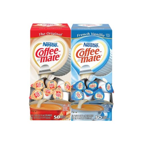 Coffee-Mate Original Creamer And French Vanilla Liquid Creamer