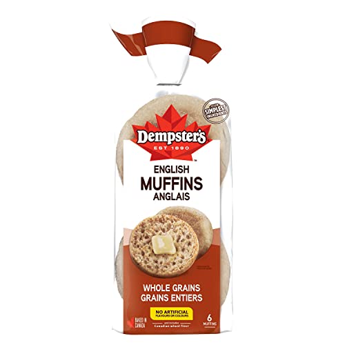 Dempster’s Whole Grains English Muffins 340g/11.9oz Shipped fro...