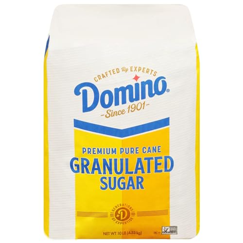 Domino granulated pure cane white sugar 10 lb bag