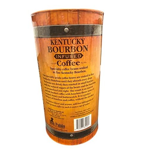 Don Pablo Kentucky Bourbon Infused Coffee-Whole Bean Coffee- 8 O...