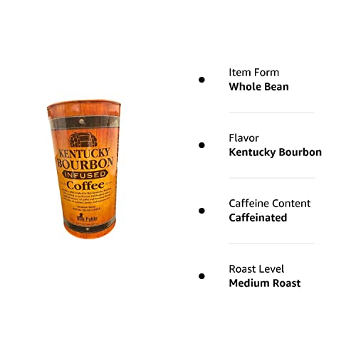 Don Pablo Kentucky Bourbon Infused Coffee-Whole Bean Coffee- 8 O...