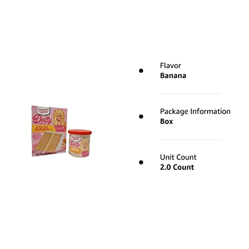 Duncan Hines Southern Style Banana Cake Mix Bundled with Duncan ...