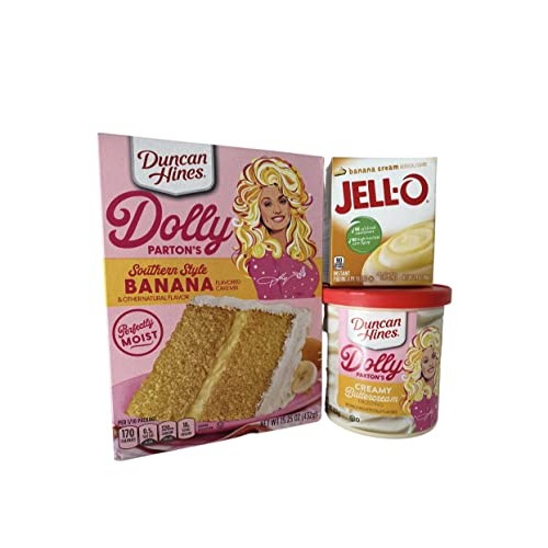 Duncan Hines Southern Style Banana Cake Mix Bundled with Duncan ...