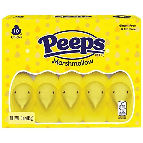 Easter Peeps Chicks Marshmallow Variety Pack | Yellow, Pink, Blu...