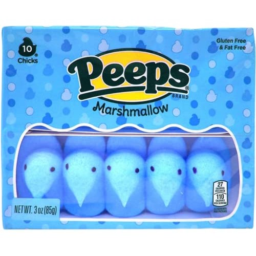 Easter Peeps Chicks Marshmallow Variety Pack | Yellow, Pink, Blu...