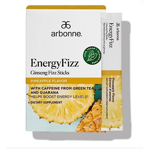 Energy Fizz Sticks Pineapple Flavor