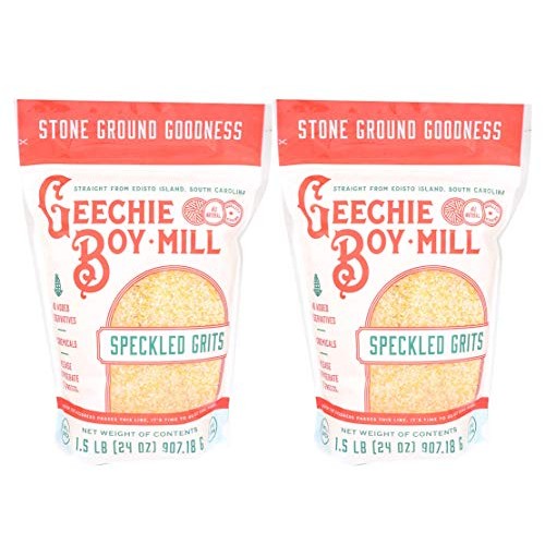 Geechie Boy Mill Speckled Grits Pack Of 2, 24 Oz Bags