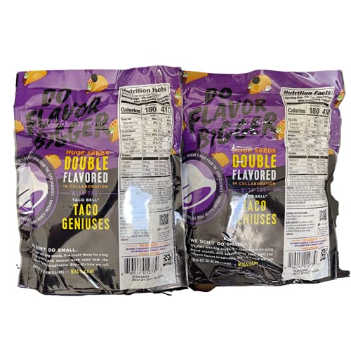 Generic Bigs Taco Bell Taco Supreme Sunflower Seeds 5.35 oz Bag ...