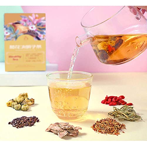 Generic Chrysanthemum Goji Berry Cassia Seeds Tea Bags120g, 8gX...