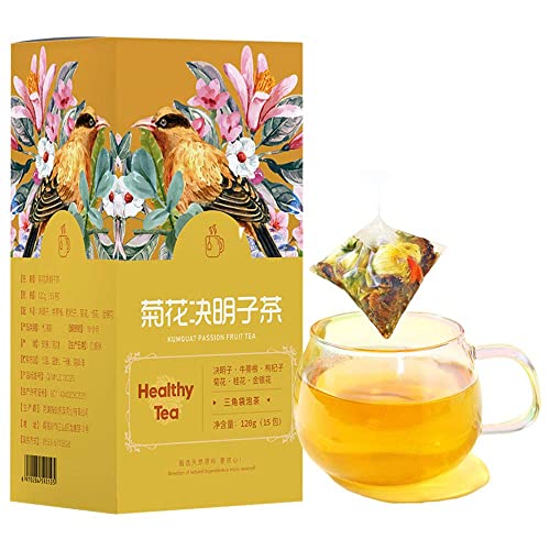 Generic Chrysanthemum Goji Berry Cassia Seeds Tea Bags120g, 8gX...