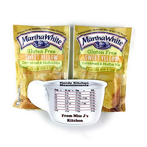 Generic Martha White Gluten Free Sweet Yellow Cornbread Muffin M...