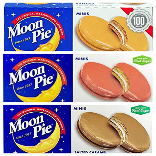 Generic Moon Pie - Banana Strawberry Salted Caramel 6 pies per b...