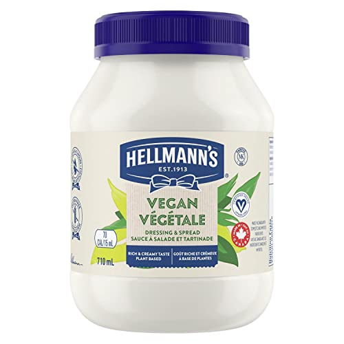 Hellmanns Vegan Mayonnaise & Spread, 710mL/24fl.oz Shipped fro...