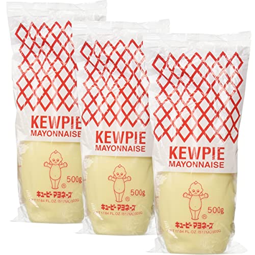 Japanese Kewpie Mayonnaise - 17.64 oz. Pack of 3