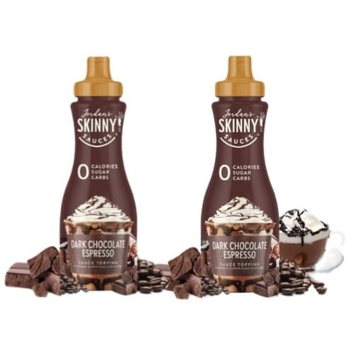 Jordans Skinny Sauces Dark Chocolate Espresso pack of 2