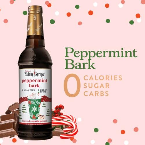 Jordans Skinny Syrups Sugar Free Coffee Syrup, Peppermint Bark ...