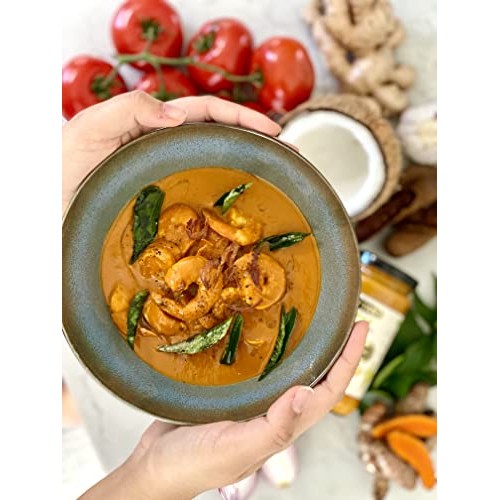 Kalustyan’s, Malabar Coconut Curry Indian Simmer Sauce, 12oz - 2...