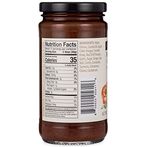 Kalustyan’s, Vindaloo Spicy Curry Indian Simmer Sauce, 12oz - 2 ...