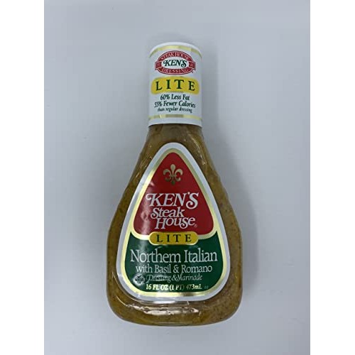 Kens Steak House Lite Dressing - Variety 3 Pack - Lite Caesar,