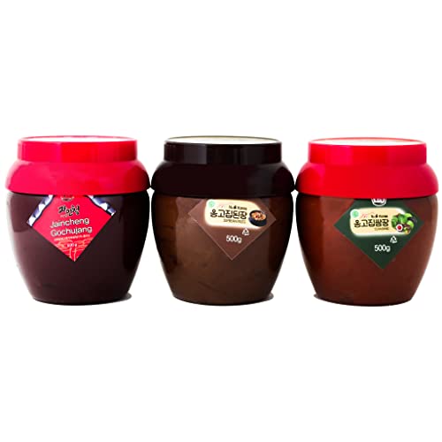 Korean Miso Soybean Paste Doenjang Traditional Korean Taste Set ...