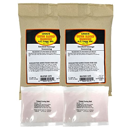 Leggs Custom Blended Seasonings - Smoked Sausage - 2 Pack of 11 ...