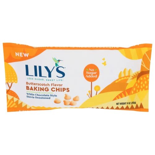 Lilys Chocolate Butterscotch Flavor Baking Chips 9 OZ 3 pack