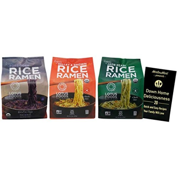 Lotus Foods Rice Ramen, Organic, Millet & Brown - 10 oz