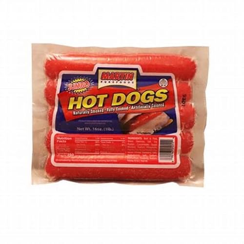 Martin Purefoods Hotdog Regular 12oz PACK OF 2 THAWED 20pcs PH...