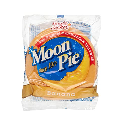 Moon Pie Single Decker Original Marshmallow Sandwich Bundle - Ch...