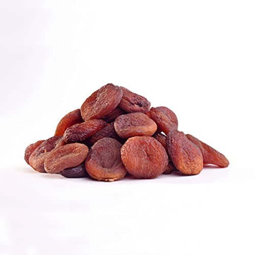 Premium Malak Sun-Dried Apricots - 1lb 454 grams for Delicious...