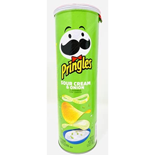 Pringles Original Sour Cream &Amp; Onion Flavored Snacks Potato Chip