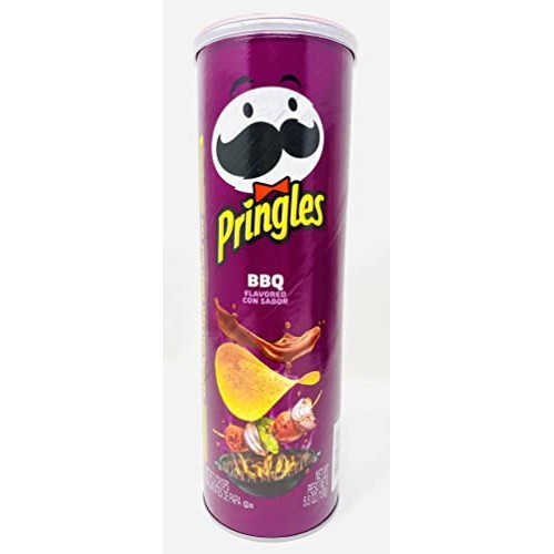 Pringles Potato Chips Variety Pack Bbq Cheddar &Amp; Sour Cream Snac