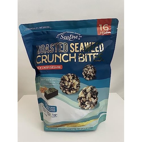 Roasted seaweed crunch bites